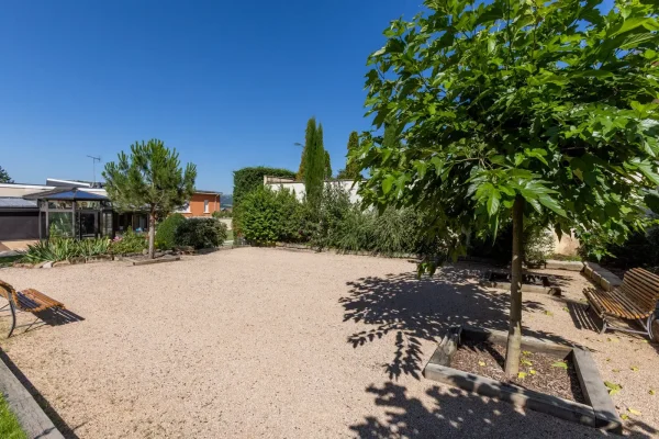 Terrain de pétanque